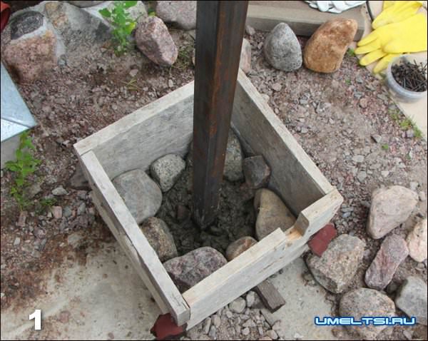 Столбы из камня Столбы из камня