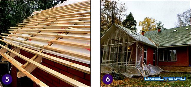 Пристройка к дому своими руками поэтапно