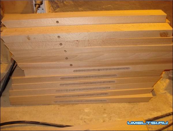 Складной табурет поэтапно