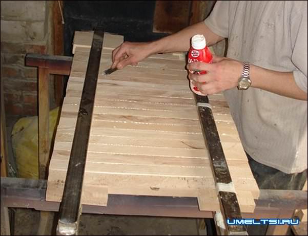 Складной табурет поэтапно