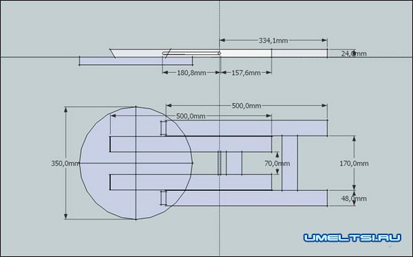 Складной табурет своими руками чертеж