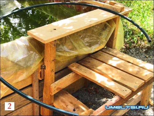 Каркасный бассейн для дачи