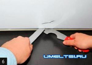 Ремонт натяжных потолков