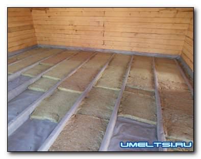 из под пола не дует