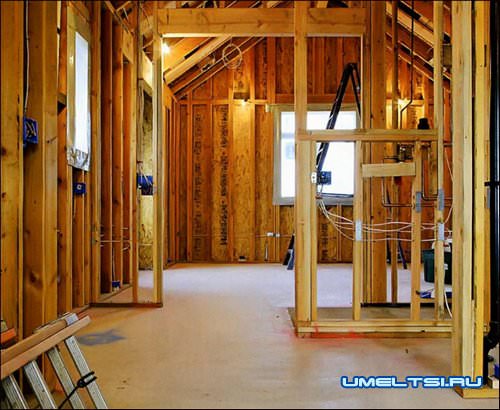 Строительство каркасного дачного дома