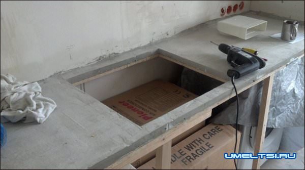 мастер-класс по изготовлению столешницы для кухни