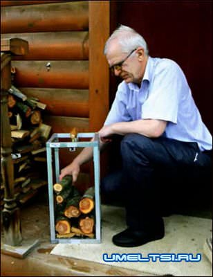 Переноска для дров своими руками