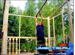 Навес-беседка для мангала мастер-класс Навес-беседка для мангала мастер-класс