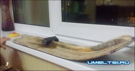 снегоход из велосипеда