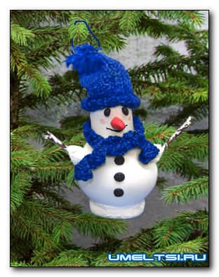 снеговик своими руками снеговик своими руками