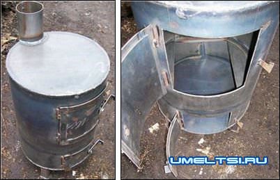 простой вариант буржуйки простой вариант буржуйки