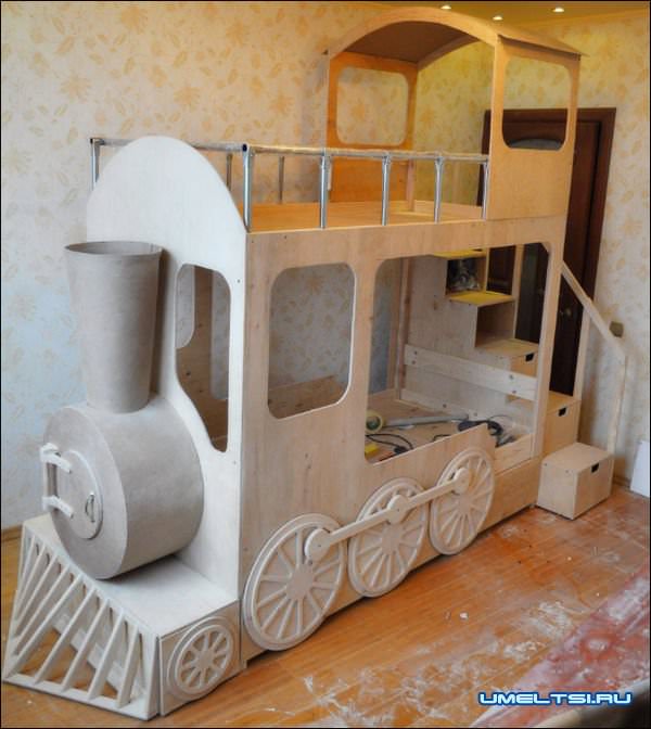 двухъярусной кровати своими руками фото