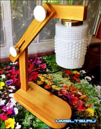 Настольная лампа своими руками Настольная лампа своими руками