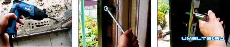 Как установить металлическую входную дверь