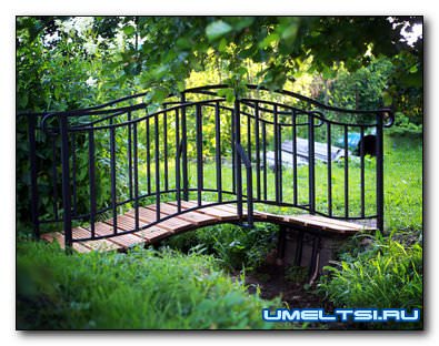 Металлический мостик своими руками