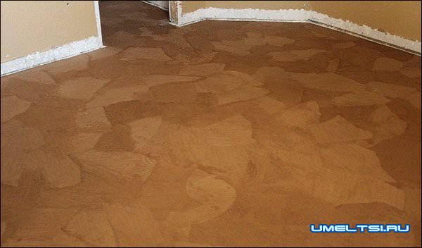 Ремонт пола в квартире