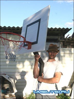 Баскетбольный щит своими руками Баскетбольный щит своими руками