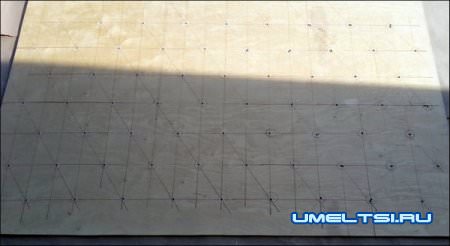 Изголовье ход работы