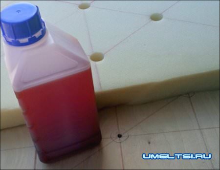 Изголовье ход работы