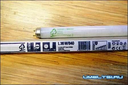 Светодиодная подсветка рассады