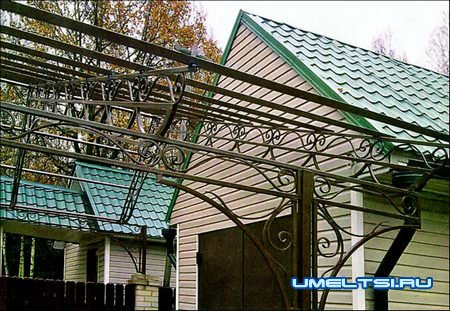 Автомобиль на даче