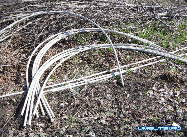 Парник из пластиковых труб