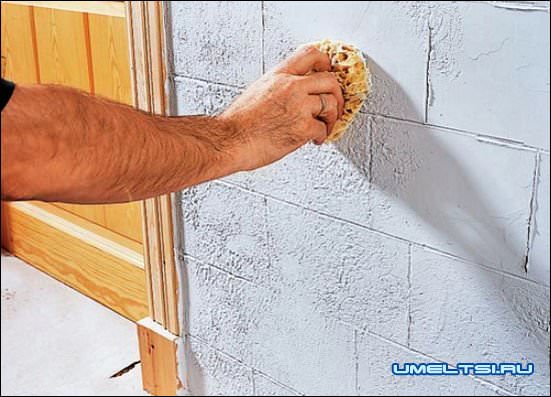 Имитация кирпичной кладки своими руками