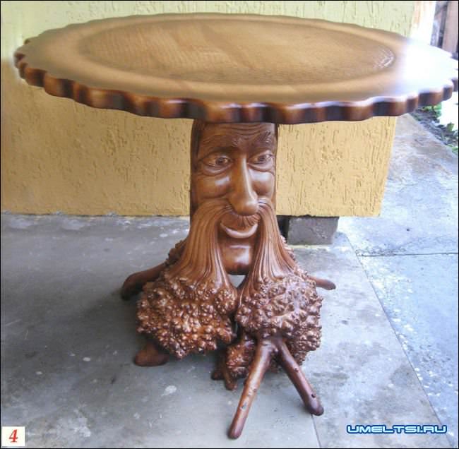 Стол - корень своими руками Стол - корень своими руками