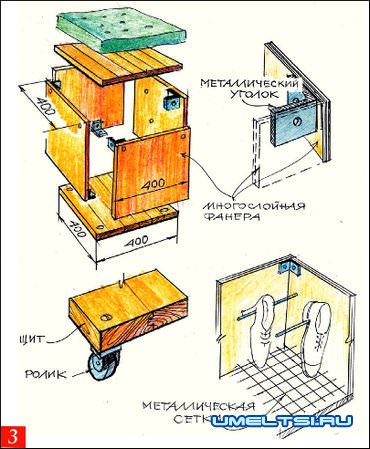 Как сделать гардеробную из кладовки