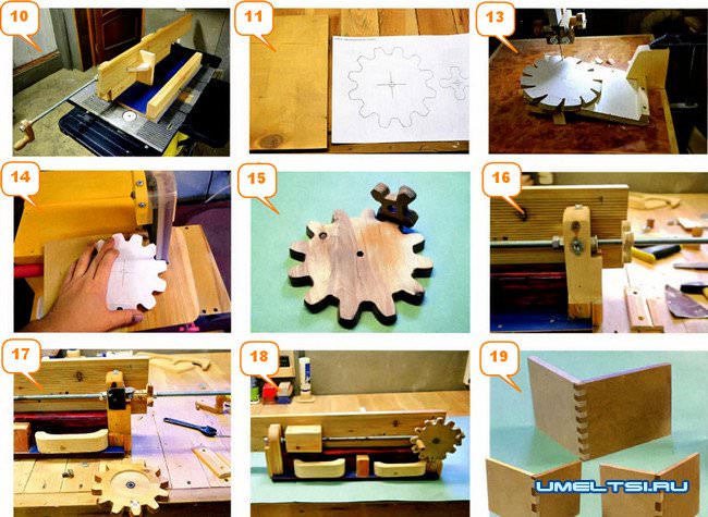 Нарезка шипов