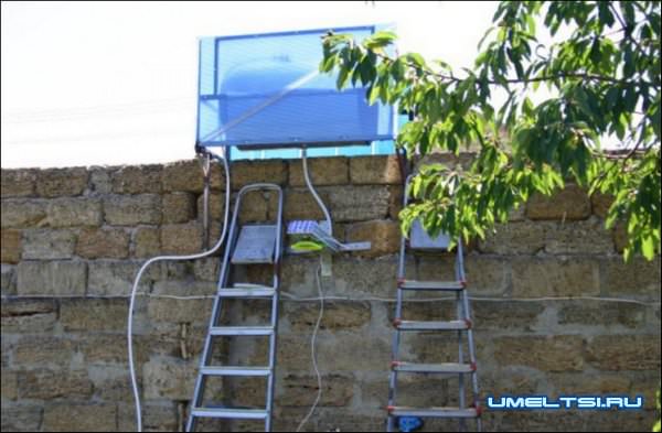 летний душ своими руками