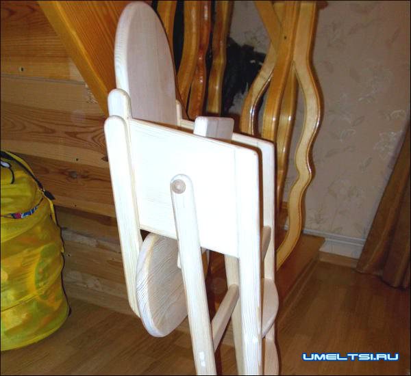 Детский стульчик для кормления своими руками