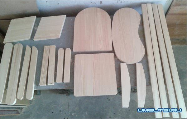 Детский стульчик для кормления своими руками