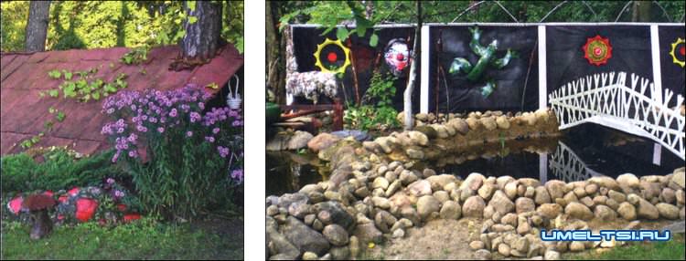 Если участок возле оврага