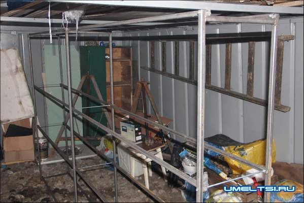 стеллажи в гараж