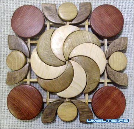 Подставки для кружек из древесины Подставки для кружек из древесины