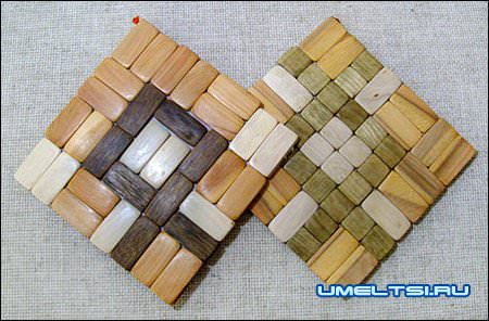 Подставки для кружек из древесины Подставки для кружек из древесины