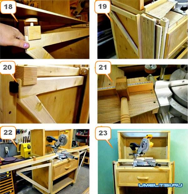 Приспособление для торцово-усовочной пилы Приспособление для торцово-усовочной пилы