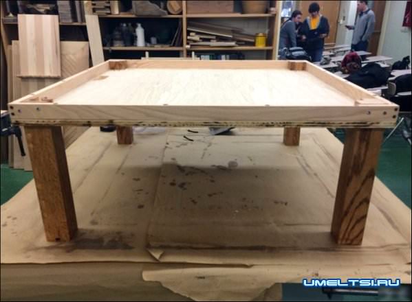 Журнальный столик с LED подсветкой мастер класс Журнальный столик с LED подсветкой мастер класс