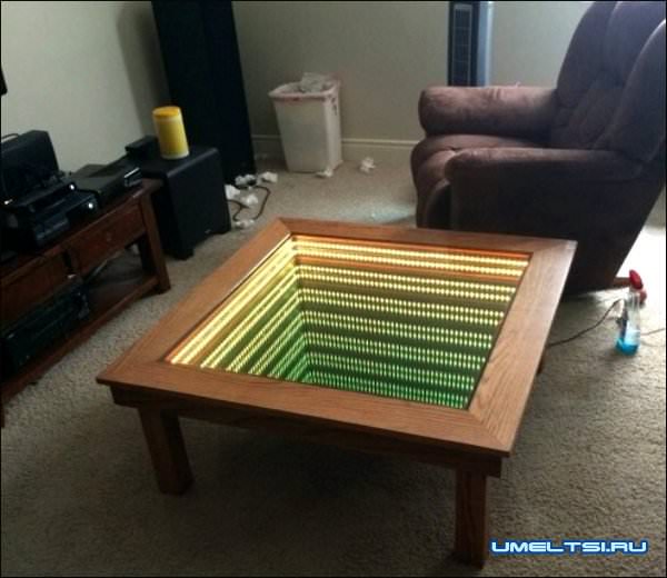 Журнальный столик с LED Журнальный столик с LED