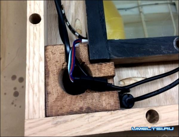 Журнальный столик с LED подсветкой мастер класс Журнальный столик с LED подсветкой мастер класс