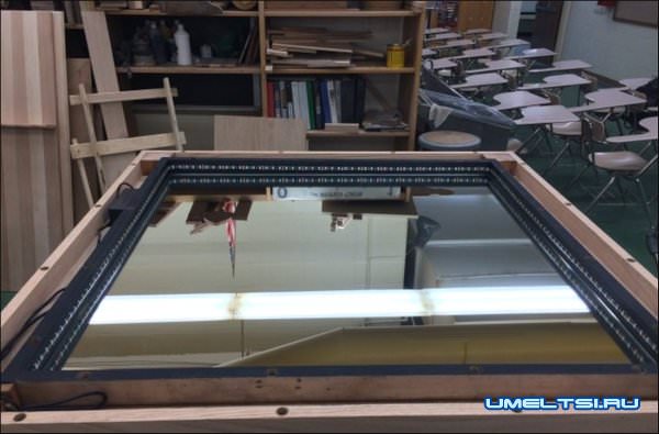 Журнальный столик с LED подсветкой мастер класс Журнальный столик с LED подсветкой мастер класс