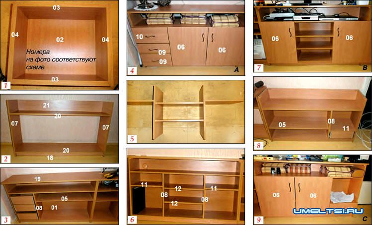 Изготовления мини-стенки