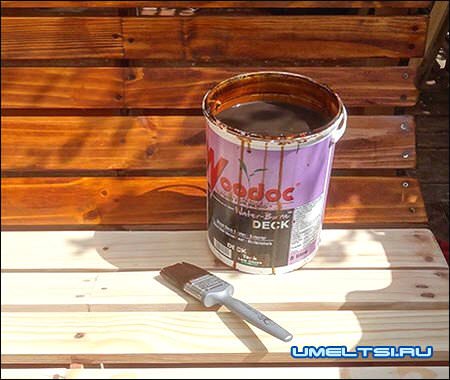 Скамейка своими руками