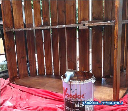 Скамейка своими руками