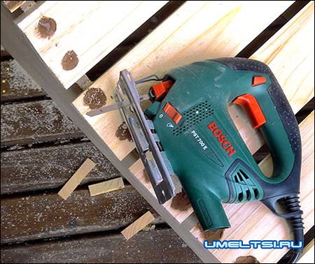 Скамейка своими руками