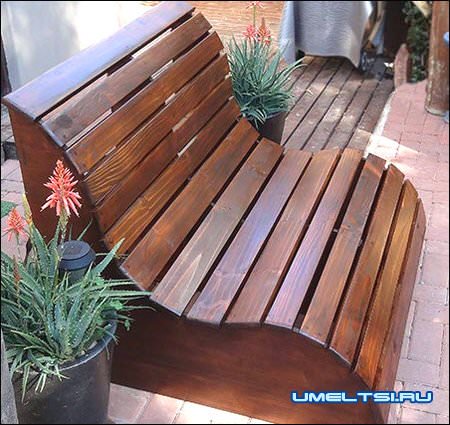 Скамейка своими руками