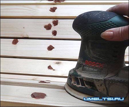 Скамейка своими руками