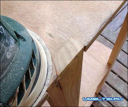 Скамейка своими руками