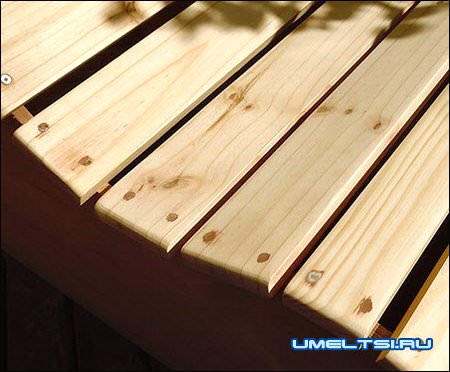 Скамейка своими руками